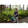 Bicicleta sem pedal para pedalar bicicleta de equilíbrio com freio de mão
